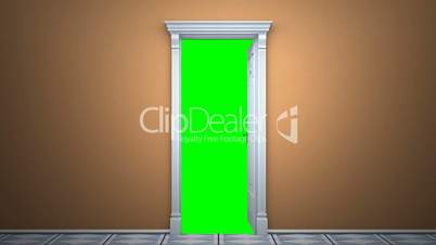Door to green key
