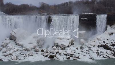 Niagara Falls American Falls Slow Motion 01 - 25P