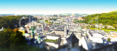 Panoramic view - Salzburg.