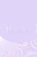 Hintergrund in hellem violett mit Schwung aus weißen Linien