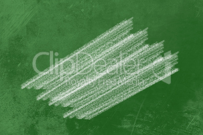 Kreideschraffur auf einer Tafel- chalk hachures on a blackboard