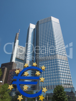 European Central Bank in Frankfurt