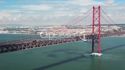 Lisbon. 25th of April Bridge