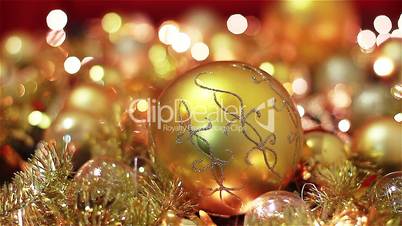 Golden Christmas Decoration