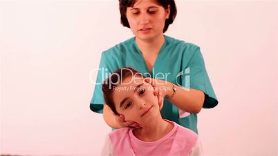 Physiotherapy for children with cervical problems