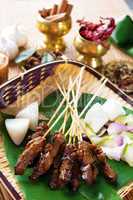 Satay Malay food