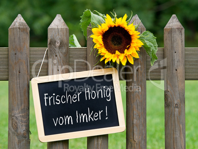 Frischer Honig vom Imker