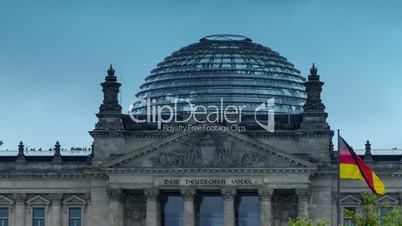 Berlin Reichstag Zeitraffer