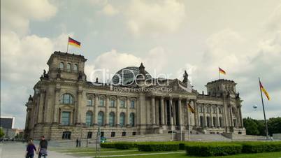 Berliner Reichstag Zeitrafferfahrt