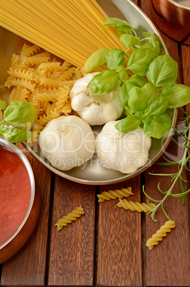 Pasta ingredients