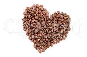 Coffee heart