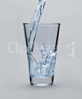 Water in glass