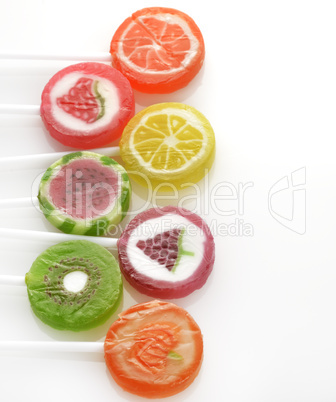 Fruit Lollipops Assortment