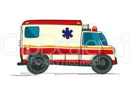 ambulance cartoon