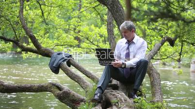 Businessman having suicidal thoughts