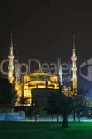 sultan ahmed mosque (blue mosque) in istanbul