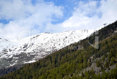 View of the Swiss Alpel