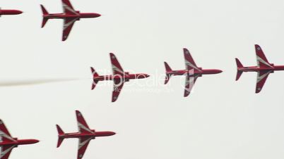 Red Arrows concorde formation 10986