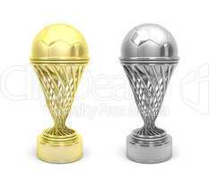 Football trophies