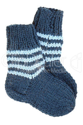 two wool socks