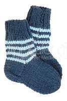 two wool socks
