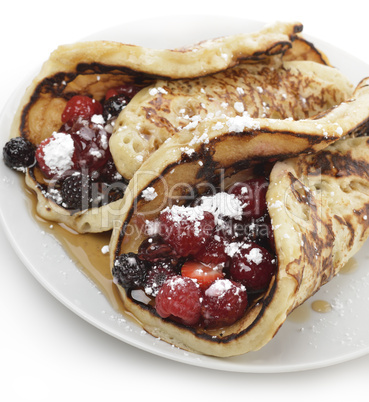 Pancakes With Berries