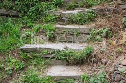 Natursteintreppe - natural stone staircase 01