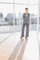 Businesswoman standing in office