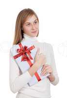 girl with a gift