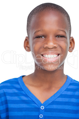 Portrait of smiling little boy