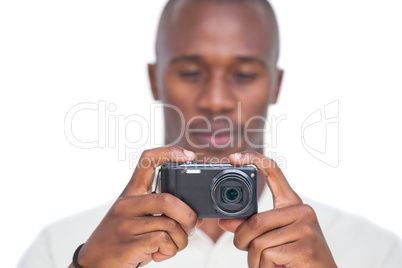 Man taking picture