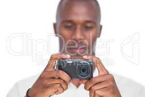 Man taking picture