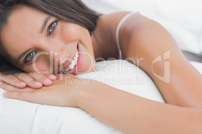 Portrait of a calm woman relaxing
