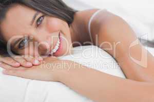 Portrait of a calm woman relaxing