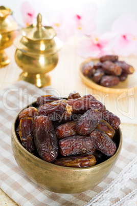 Date palm fruits