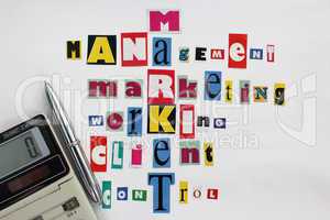 main components of market and business