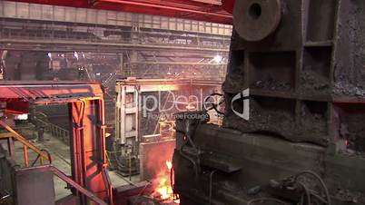 Iron and Steel Works. Metal smelting.