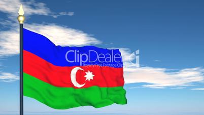 Flag Of Azerbaijan