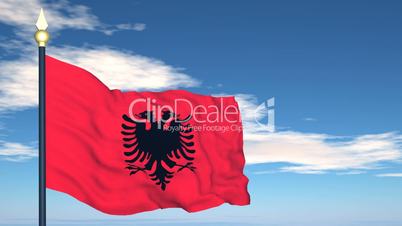 Flag Of Albania