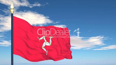Flag Of Isle of Man