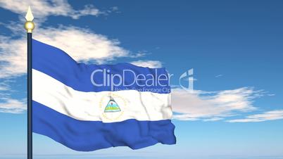 Flag Of Nicaragua
