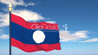 Flag Of Laos