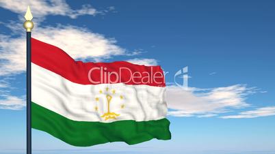 Flag Of Tajikistan