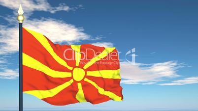 Flag Of Macedonia