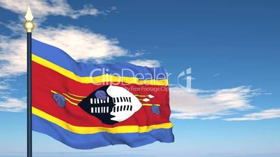 Flag Of Swaziland