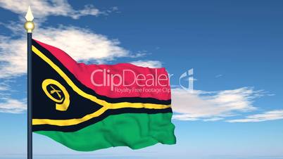 Flag Of Vanuatu