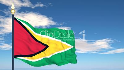 Flag Of Guyana