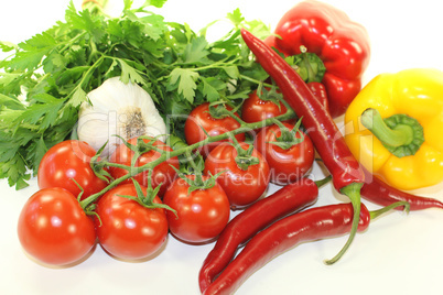 frisches mediterranes Gemüse