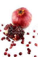 Ripe pomegranate