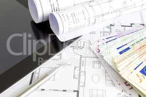 Money and house plans